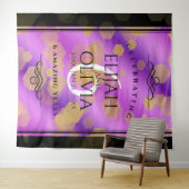 6エレガントアメジスト結婚周年記念 タペストリー (インサイチュ(横))