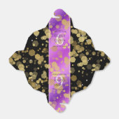 6エレガントアメジスト結婚周年記念 フェイバーボックス (折り畳みなし)