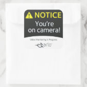 6オリジナル3x3 Arloステッカー スクエアシール (バッグ)