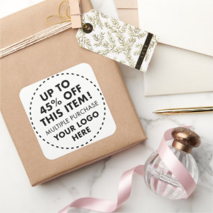 6カスタムスクエアステッカー45%オフ一括買ディスカー スクエアシール