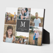 6カスタム写真コラージュのプラークとイーゼル フォトプラーク (側面)