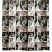 6カスタム枚の写真のコラージュお気に入りのモーメント シャワーカーテン (正面)