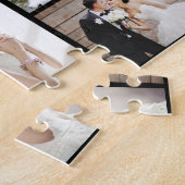 6カスタム枚の写真のコラージュお気に入りのモーメント ジグソーパズル (側面)