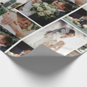 6カスタム枚の写真のコラージュお気に入りのモーメント ラッピングペーパー (角)