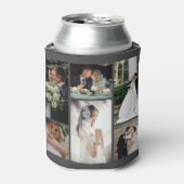 6カスタム枚の写真のコラージュお気に入りのモーメント 缶クーラー (缶正面)
