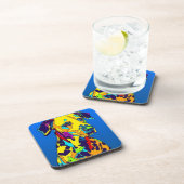 6コースターのセット – 座るダルマチア コースター (右側)