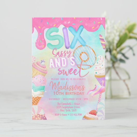 6サッシーととても甘い 招待状 (スタンド正面)