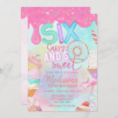 6サッシーととても甘い 招待状 (正面/裏面)