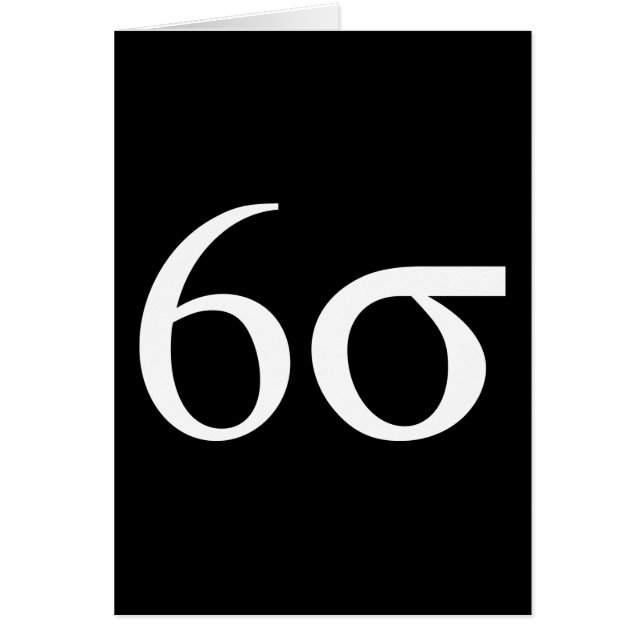 6シグマ(傾き6シグマ) (正面)