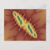 6ストライプ枚 – フラクタル葉書 ポストカード (正面)