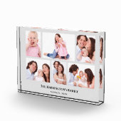 6セクションカスタムフォトミニマリストグレーフレーム フォトブロック (右)