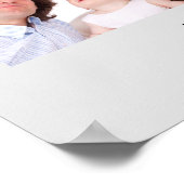 6セクションカスタムフォトミニマリストグレーフレーム ポスター (角)