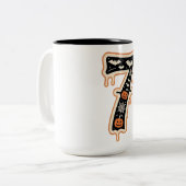 6セブンミーム6 7ハロウィーン衣装カップル ツートーンマグカップ (正面左)