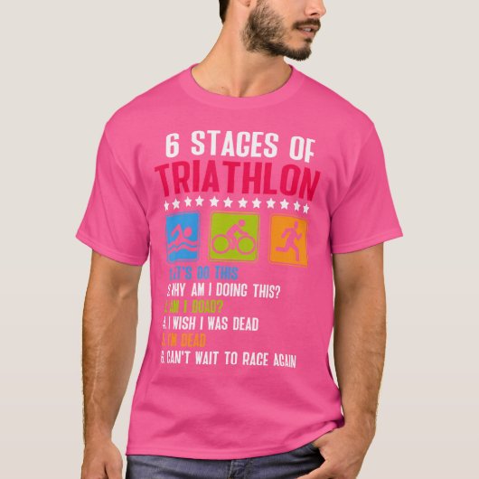 6トライアスロンアスリートズ走スイミングビックステージ Tシャツ (正面)