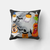 6ハロウィーンキャラクター クッション (裏面)