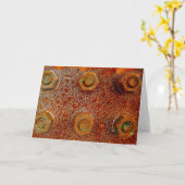 6パックのナッツ カード (黄色い花)