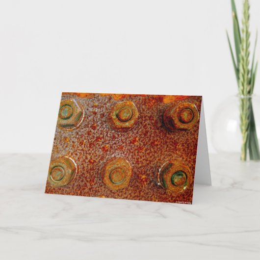 6パックのナッツ カード (正面)