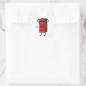 6パックの動機 スクエアシール (バッグ)