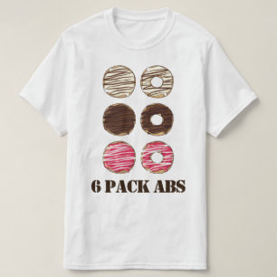 6パックのABS Tシャツ