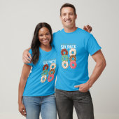 6パックドーナツ Tシャツ (ユニセックス)