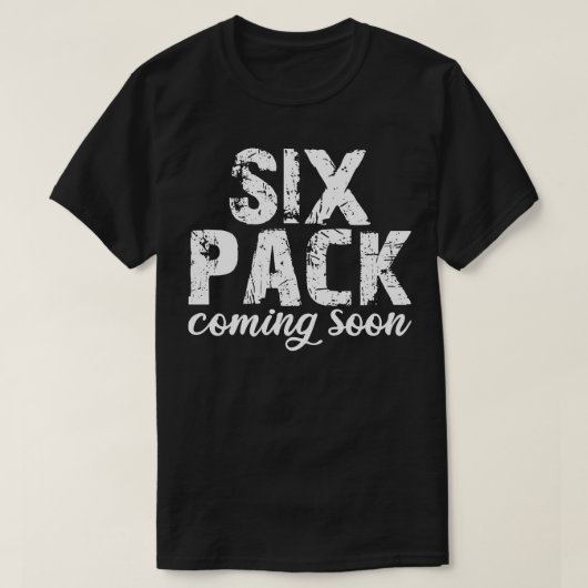6パック来間もなく Tシャツ (デザイン正面)