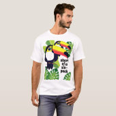 6パック[カスタムな文字]の短いToucans Tシャツ (正面フル)
