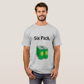 6パック Tシャツ (正面フル)