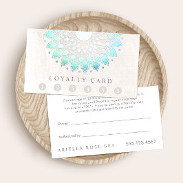 6パンチカスタマーロイヤリティマッサージスパロータス ロイヤリティカード