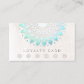 6パンチカスタマーロイヤリティマッサージスパロータス ロイヤリティカード (正面)