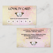 *~* 6パンチバタフライモ魔法金ゴールド ロイヤリティカード (正面/裏面)