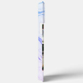 6パーソナライズされたフォトコラージュ紫ピンク大理石 Case-Mate iPhoneケース (裏面 / 右)