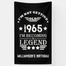 6パーソナライズされたヴィンテージ60歳の誕生日パーティー