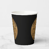 6パーソナライズされたヴィンテージ60歳の誕生日プレゼント 紙コップ (左)