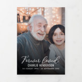 6パーソナライズされた写真サービスのメモリアルオーダー 三つ折りプログラム (カバー)