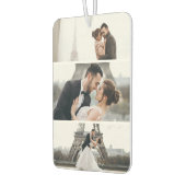 6パーソナライズされた枚のコラージュ カーエアーフレッシュナー (左)