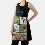 6パーソナライズされた Photo Collageファミリ、カスタム文字 エプロン (インサイチュ)