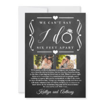 6フィート離れて ウェディング 延期 日程変更