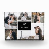 6フォトギャラリーパーソナライズされた フォトブロック (正面)