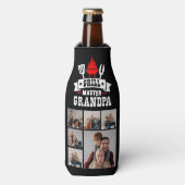 6フォトコラージグリルマスターグランパBBQ ボトルクーラー (ボトル正面)