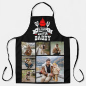 6フォトコラージグリルマスターダディBBQ エプロン (正面)