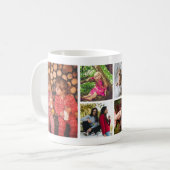 6フォトコラージコーヒーマグ コーヒーマグカップ (正面左)