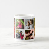 6フォトコラージコーヒーマグ コーヒーマグカップ (中央)