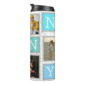 6フォトコラージュかわいいベビーファミリーラブグラニー タンブラー (回転右)