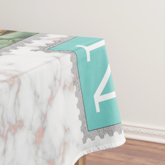 6フォトコラージュかわいいベビーファミリーラブグラニー テーブルクロス (インサイチュ)