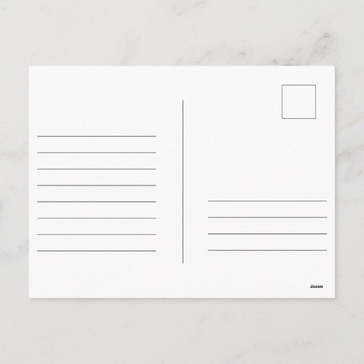 6フォトコラージュの家族の名前ミニマルモダンリスト シーズンポストカード (裏面)