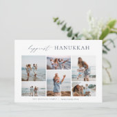 6フォトコラージュエレガントハヌカー シーズンカード (スタンド正面)