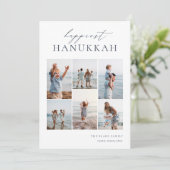 6フォトコラージュエレガントハヌカー シーズンカード (スタンド正面)