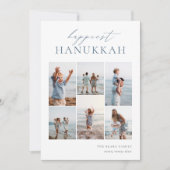 6フォトコラージュエレガントハヌカー シーズンカード (正面)