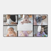 6フォトコラージュカスタムギフト デスクマット (キーボード&マウス)