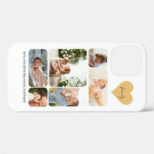 6フォトコラージュシンプルファミリーママパパキッズ Case-Mate iPhoneケース (裏面 (横))